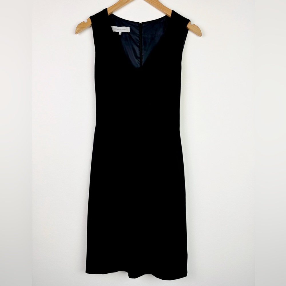 Gerard Darel Black Sleeveless Dress